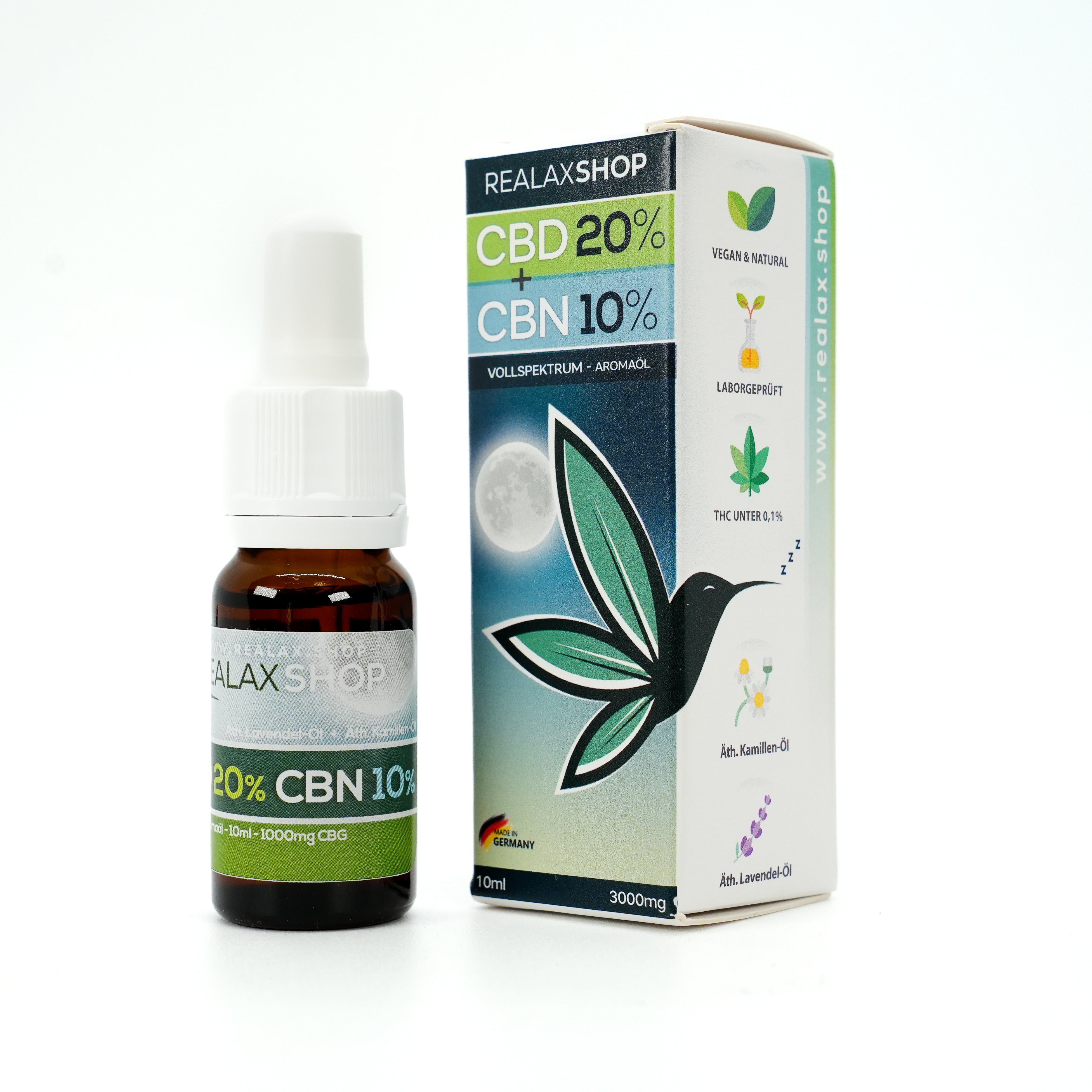 CBD Öl 20% + CBN 10%