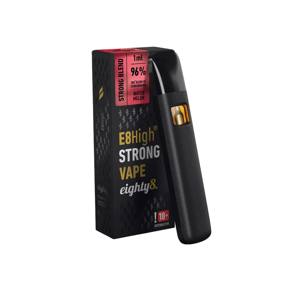 Eighty8 E8High Einweg Vape Watermelon, 96 % E8High, 1 ml