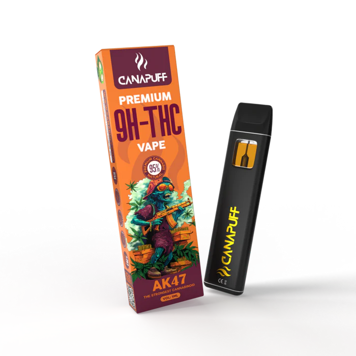 Canapuff 9H-THC Vape AK47 95 % 1 ml