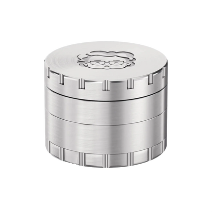 Grannys-Weed-edelstahl-grinder-geschlossen-frontal RealaxShop