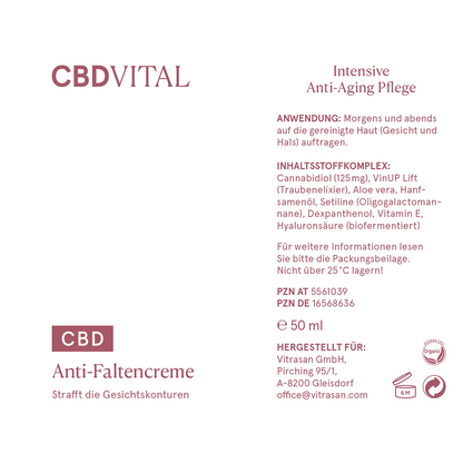 CBD Anti-Falten Creme