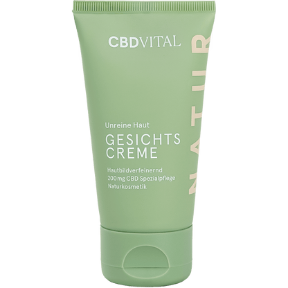 CBD Gesichtscreme für unreine Haut